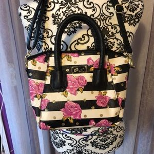 Betsy Johnson Floral Mini Bag